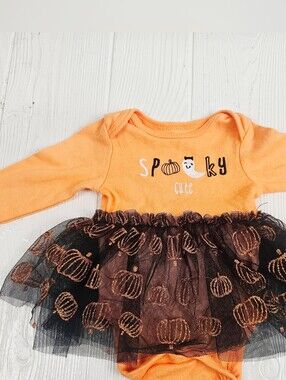 Chick Pea Halloween Tutu Bodysuit